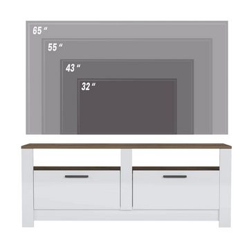 DEMA Home TV-Schrank Lowboard Grado, Breite 145cm, Fernseher bis zu 32-70 Zoll