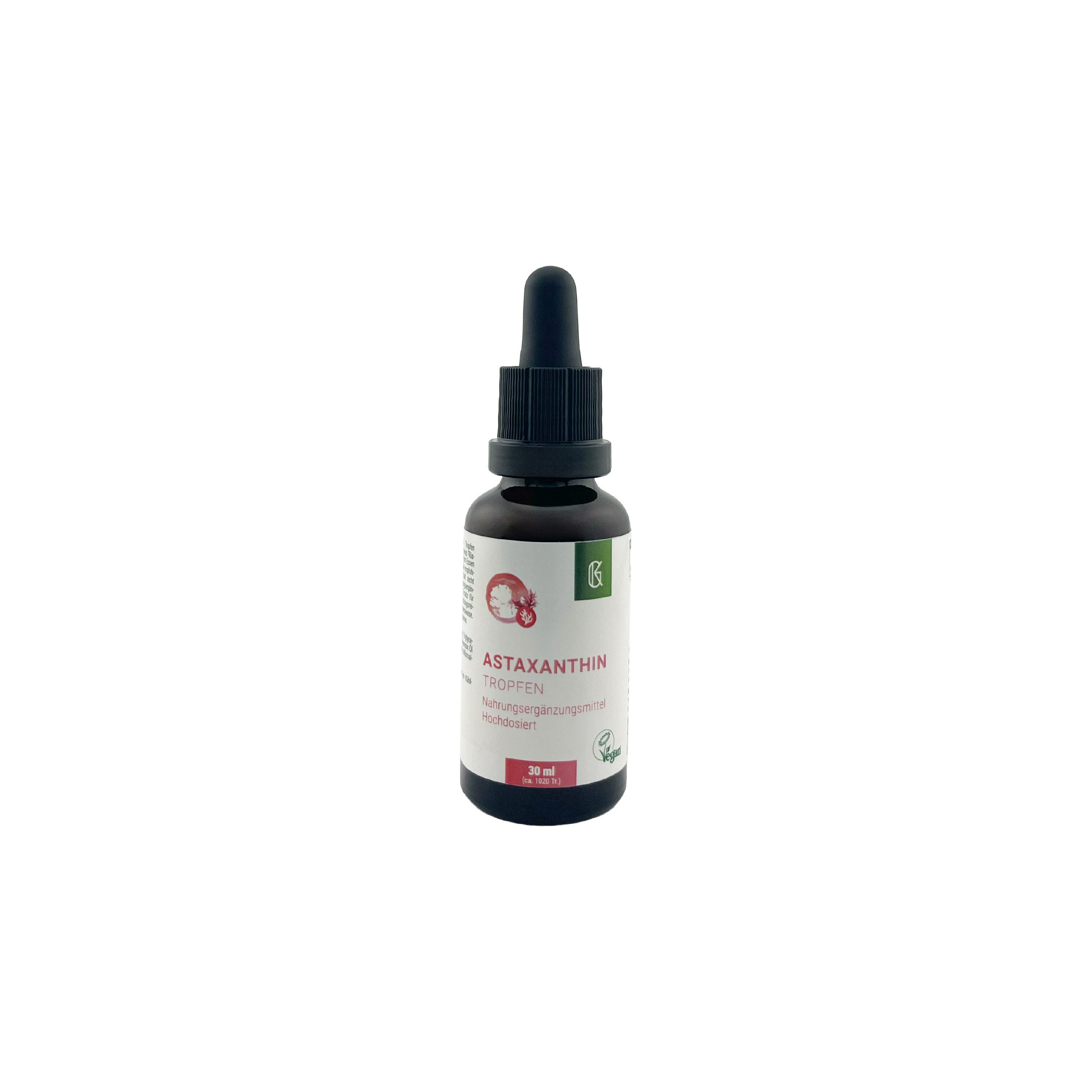 Kraftgras Astaxanthin Tropfen, 30 ml, (natürlich & hochdosiert)
