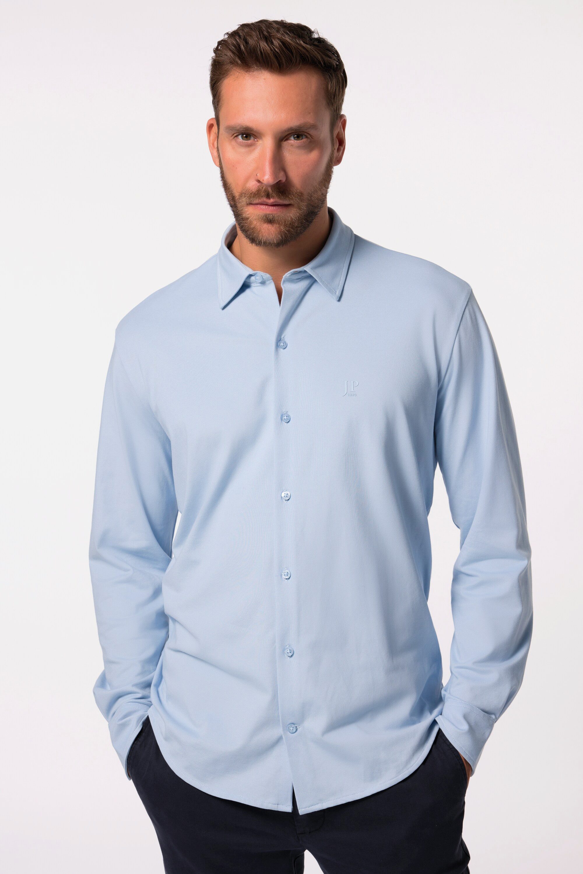 JP1880 Businesshemd Hemd Piqué FLEXNAMIC® Business günstig online kaufen