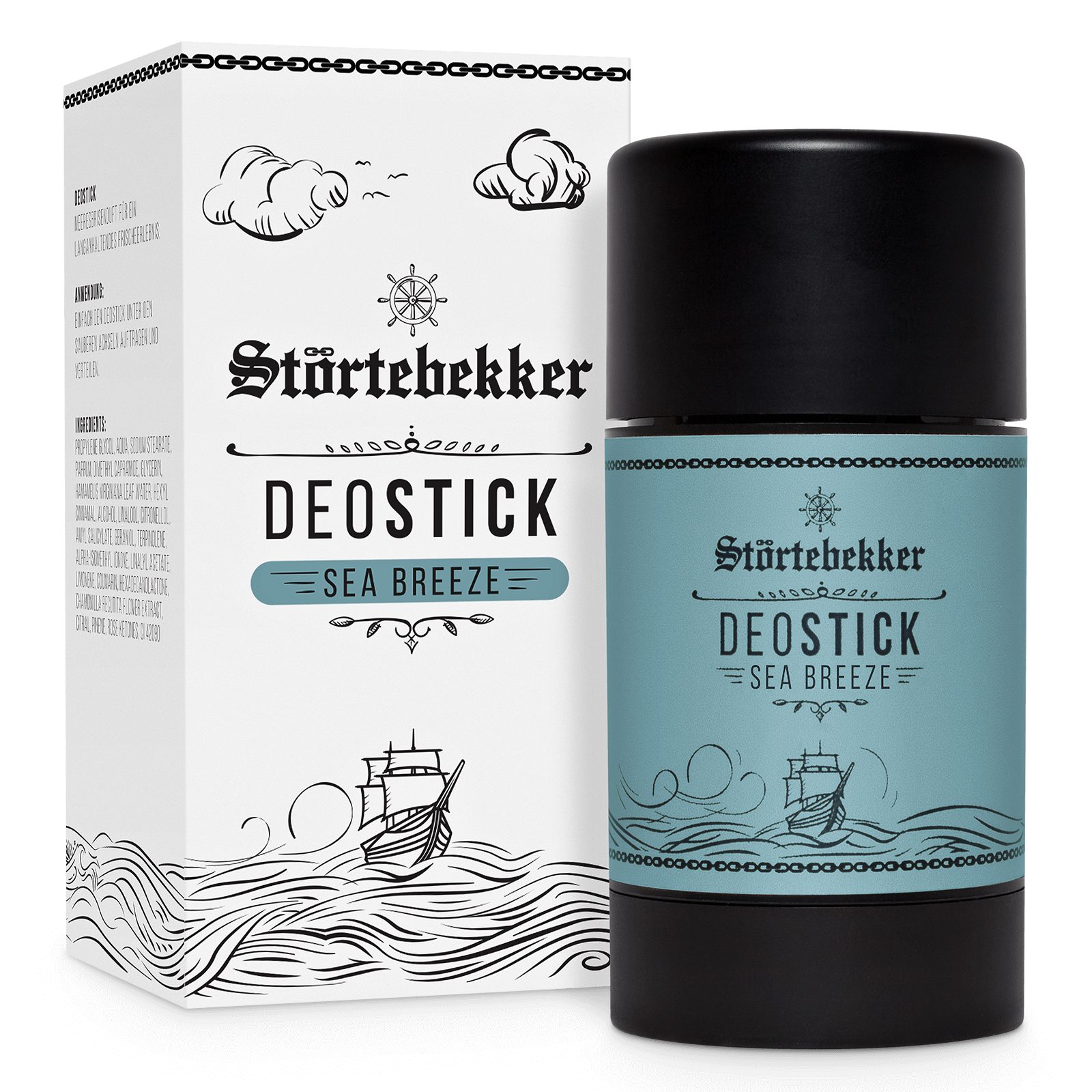 Störtebekker Deo-Stift für langanhaltende Frische, zuverlässiger Schutz, verleiht angenehme Frische