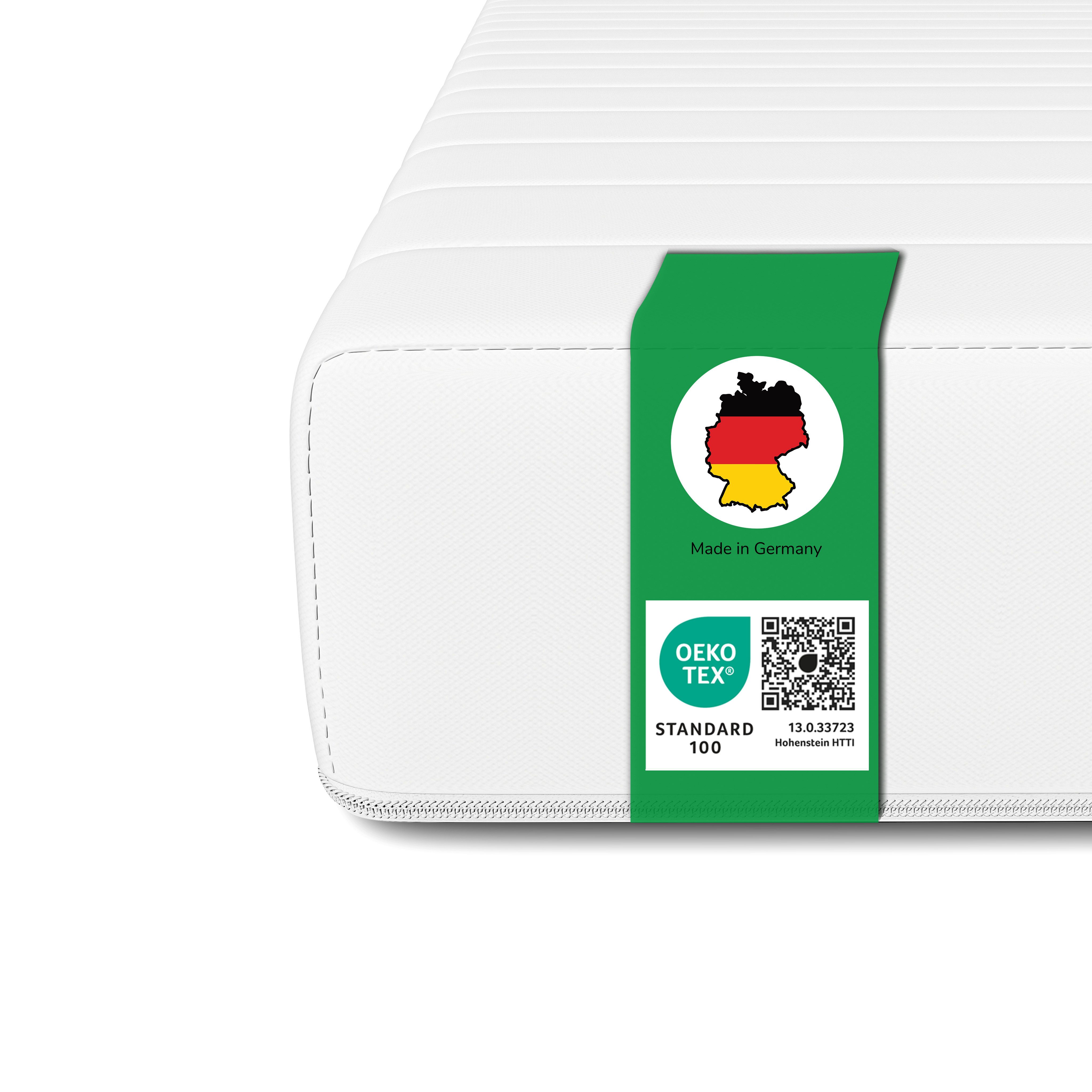 Komfortschaummatratze H3, orthopädische Kaltschaummatratze, Schlaftroll, 90 günstig online kaufen