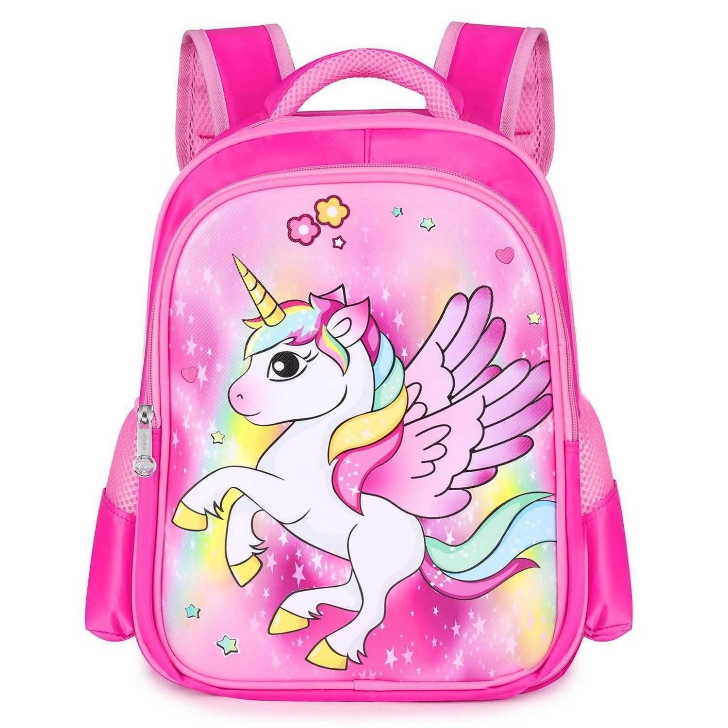 LuxusKollektion Kinderrucksack Kinderrucksack Mädchen Jungen Einhorn Cartoon Rosa
