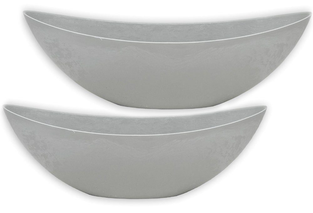 matches21 HOME & HOBBY Blumentopf Große ovale Pflanzschale Jardiniere 39 cm günstig online kaufen