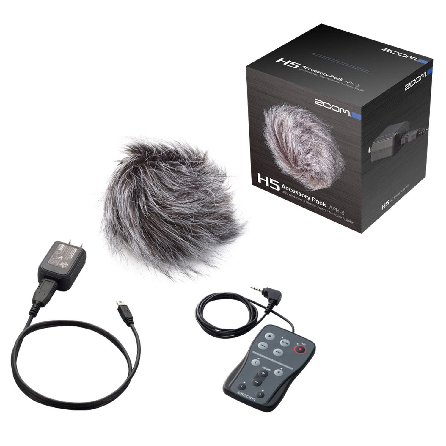 Zoom Audio Zoom Aph-5 Zubehörset für H5-Recorder Digitales Aufnahmegerät (Für H5-Recorder)