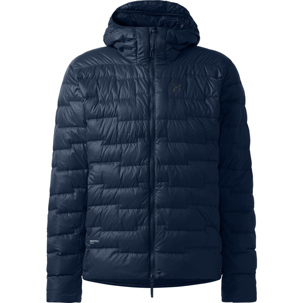 Haglöfs Daunenjacke ROC Flash Down Hood Men Wärmende Herrenjacke mit winddichtem Pertex®-Material, ideal für
