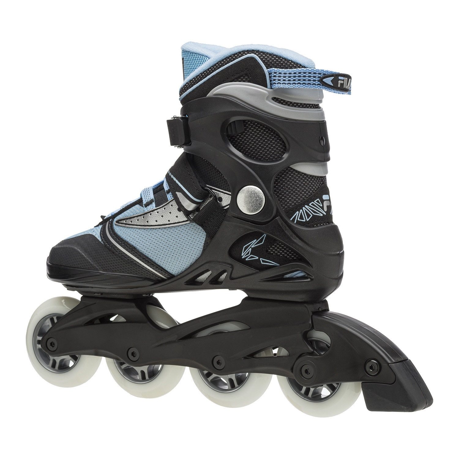 Fila Skates Inlineskates Legacy Comp (Rollen: Fila 80mm/82A, Kugellager: ABEC 5) blau Damen