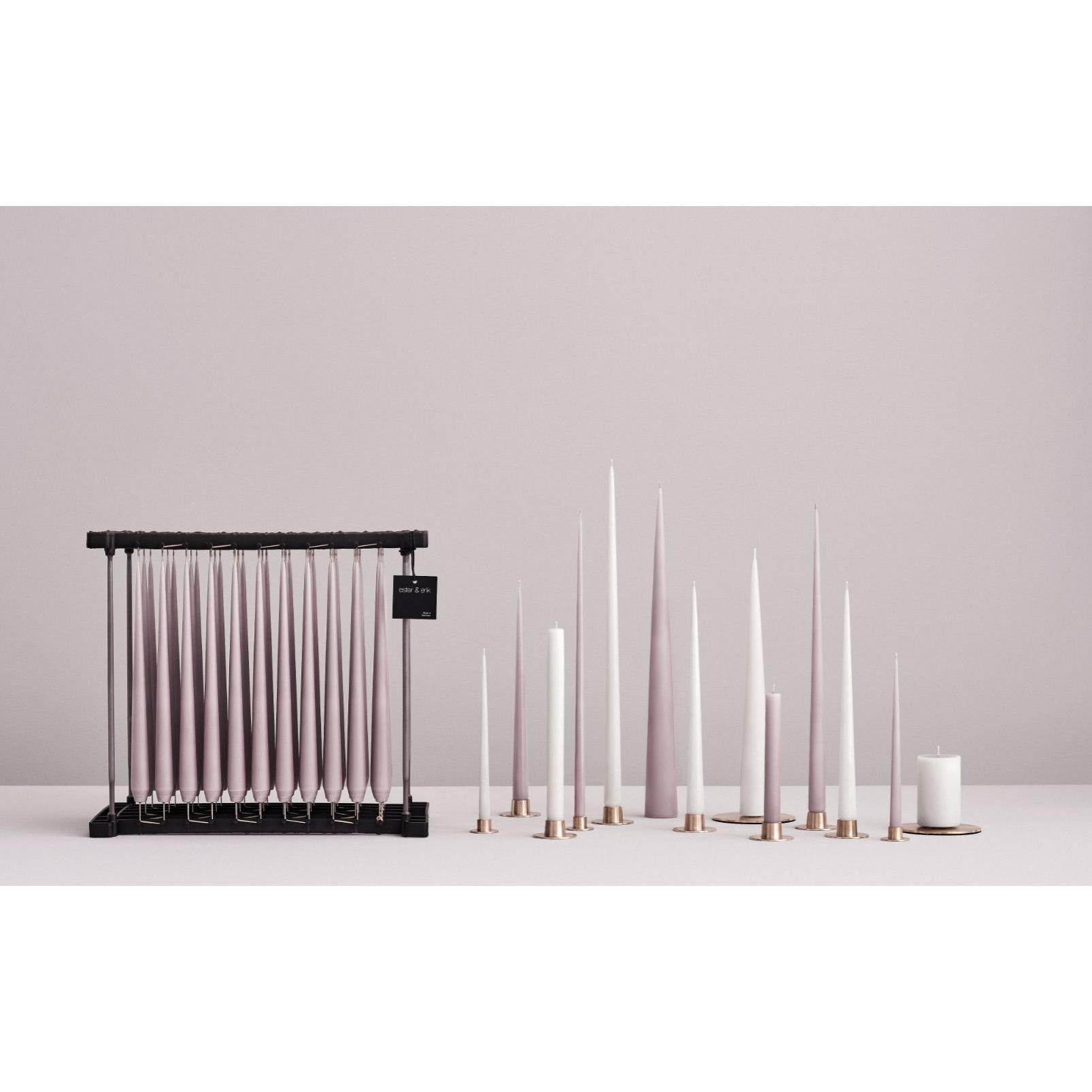 ester & erik Tafelkerze Kegelkerzen Set Cone Candle Ivory (2-teilig)