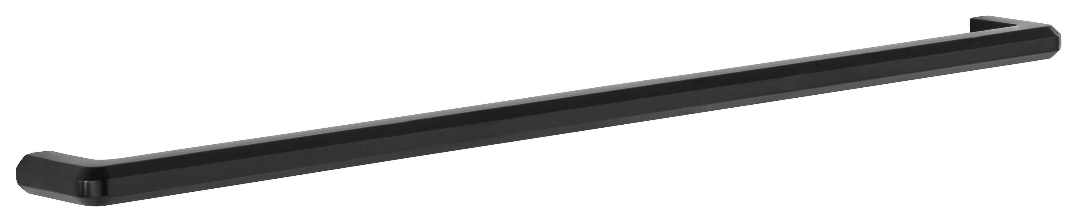 1 Klappe, schwarzer Klapphängeschrank Metallgriff, mit Tulsa cm grafit MÖBEL HELD wotaneiche breit, 110 Front MDF |