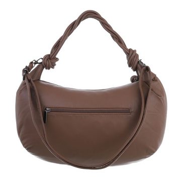 Ital-Design Schultertasche Mittelgroße, Damentasche Handtasche Baguette-Tasche