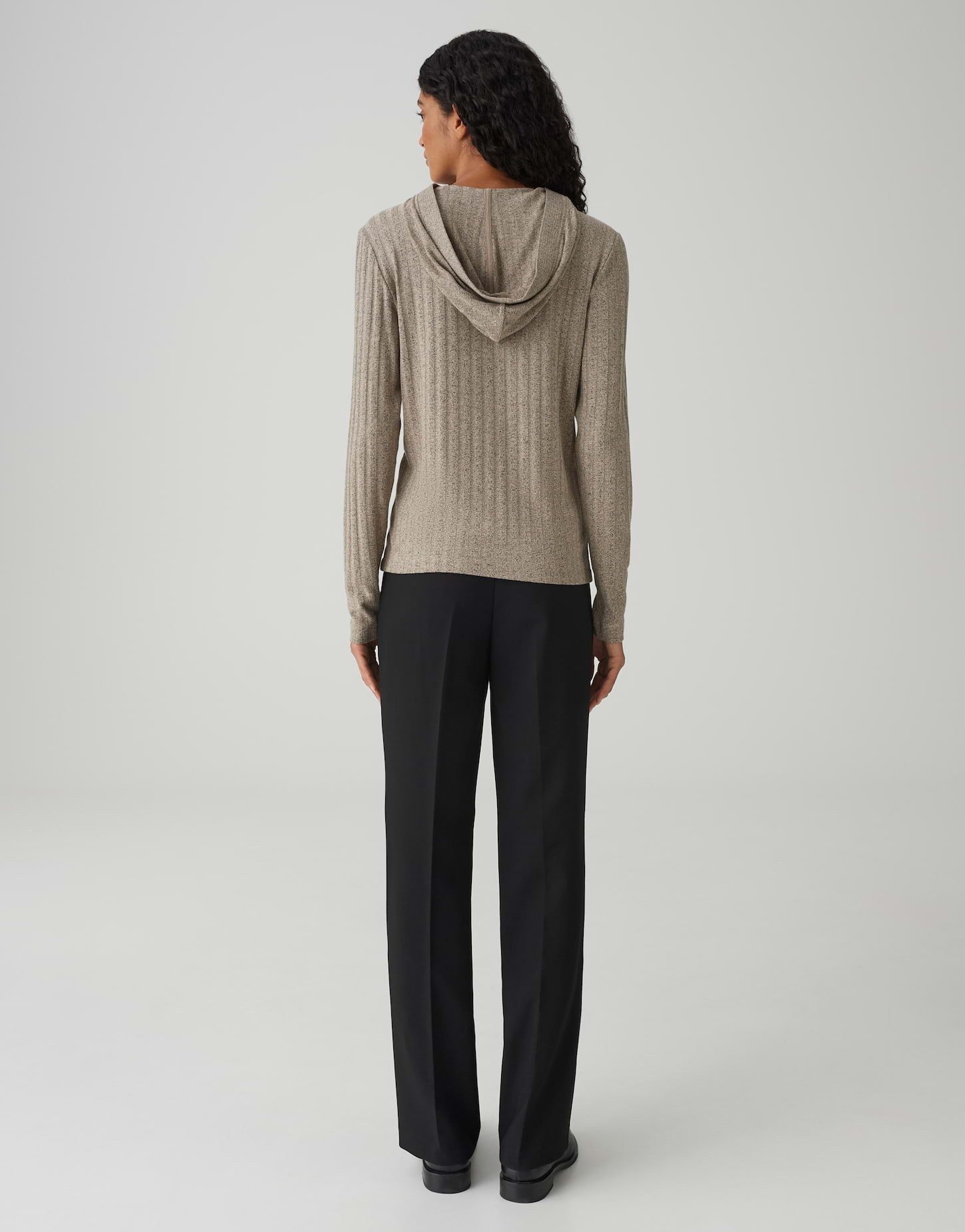 OPUS Kapuzenshirt SIPUZA in Mélange Optik