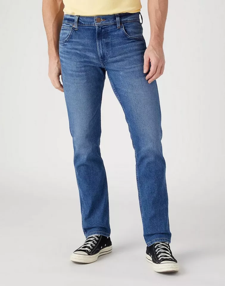 Wrangler 5-Pocket-Jeans WRANGLER GREENSBORO smoke sea W15QYLZ71