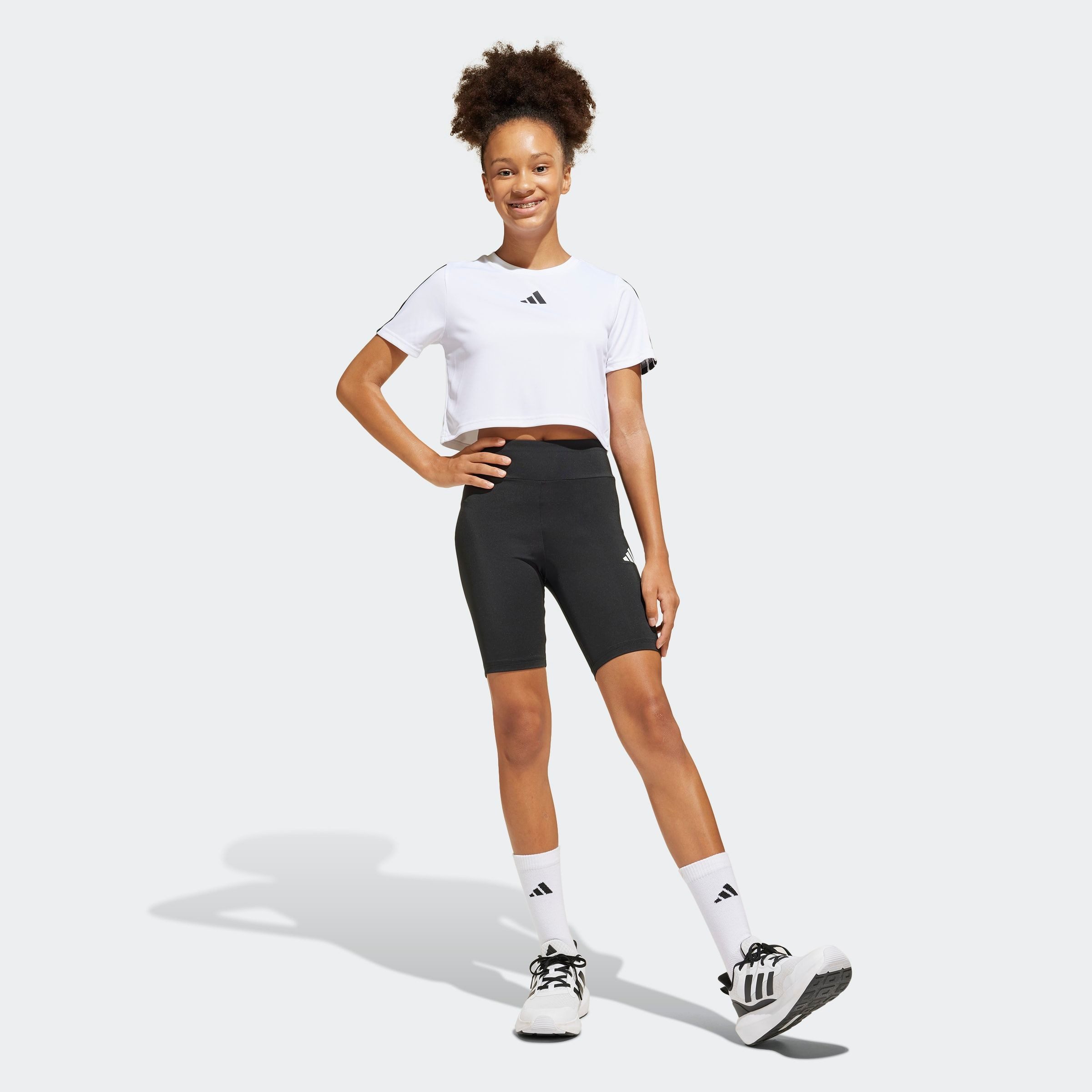 adidas Sportswear Trainingsanzug TRAIN ESSENTIALS 3-STREIFEN KIDS -SET (2-tlg)