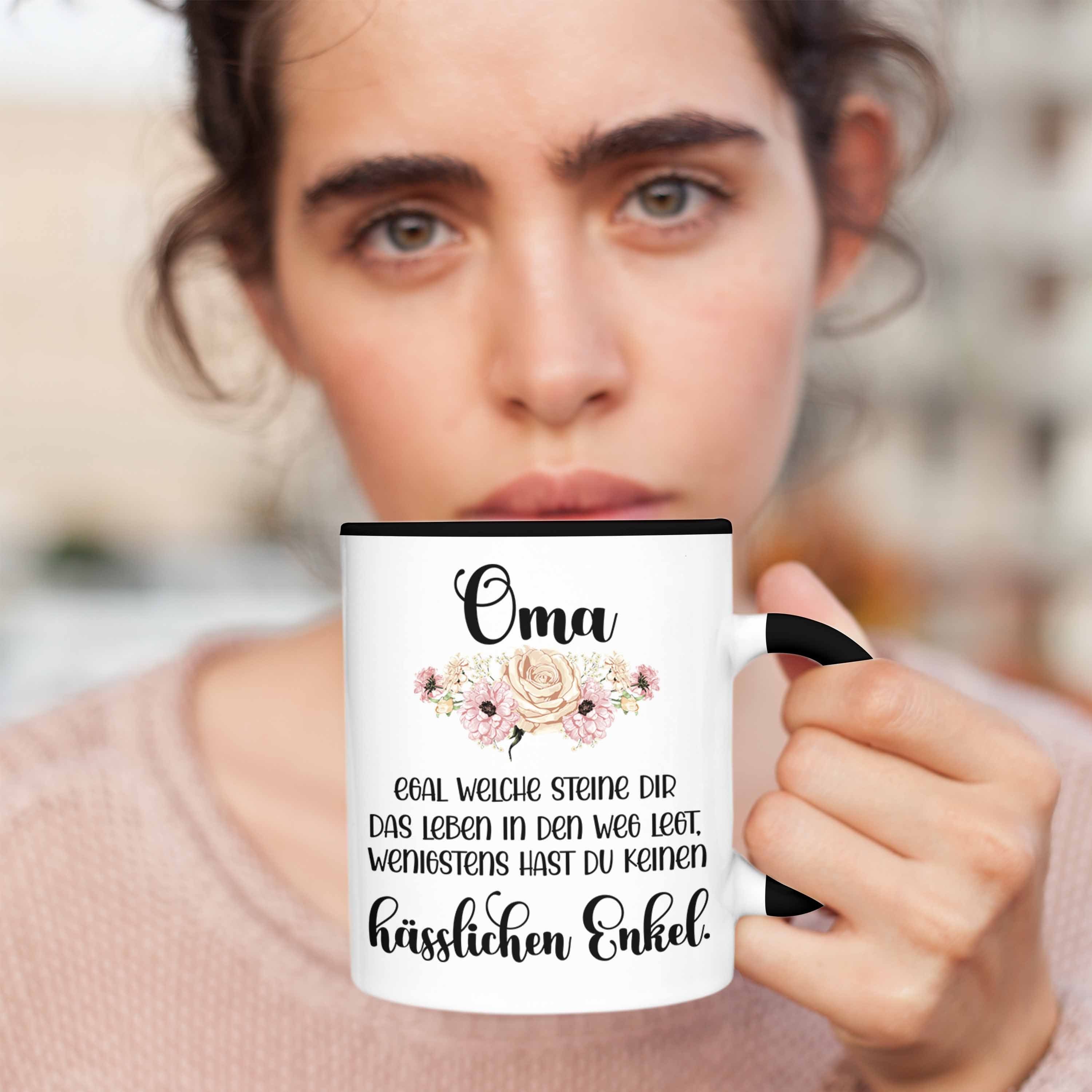 Trendation Beste - Trendation Tasse Geburtstag Geschenkideen Geschenk Geburtstagsgeschenk von Schwarz Enkel Tasse Lustig Oma