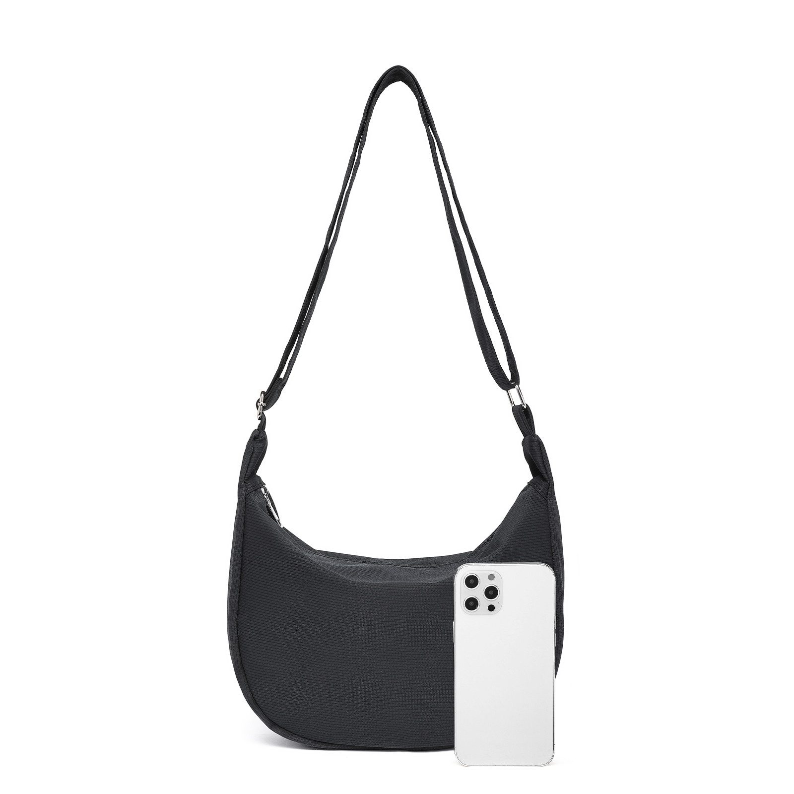Miss Lulu Umhängetasche Wasserfeste Halbmond Crossbody Tasche–für Reisen und Alltag