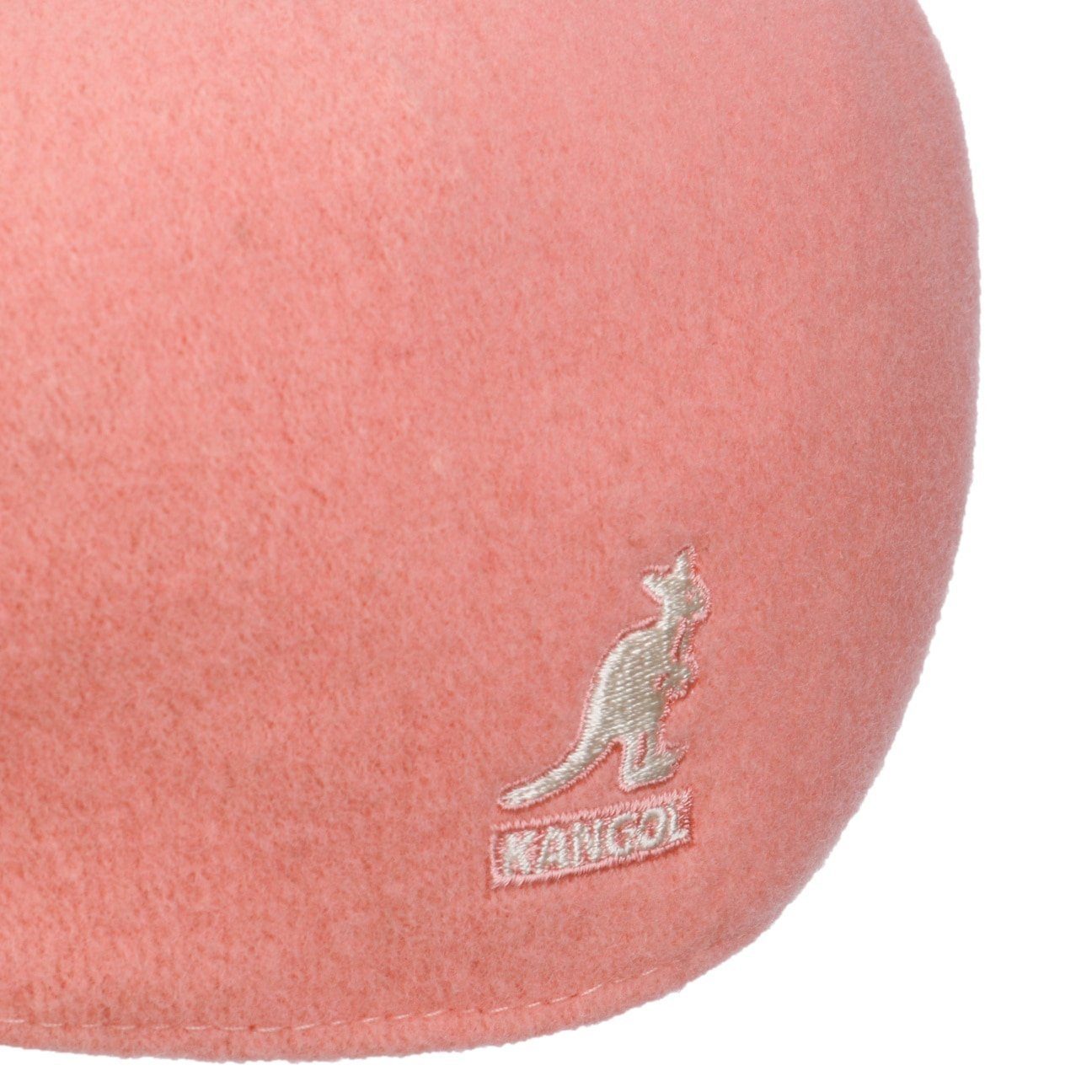 (1-St) rosa Schiebermütze Cap Schirm mit Flat Kangol
