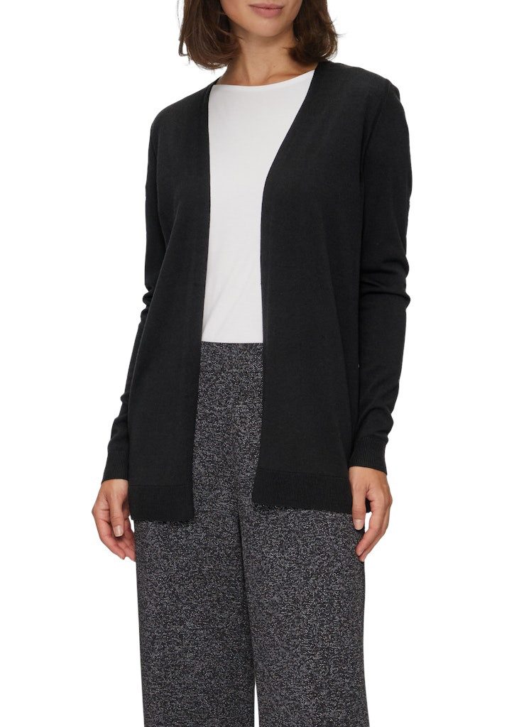 s.Oliver Strickjacke Feinstrick ohne Verschluss günstig online kaufen