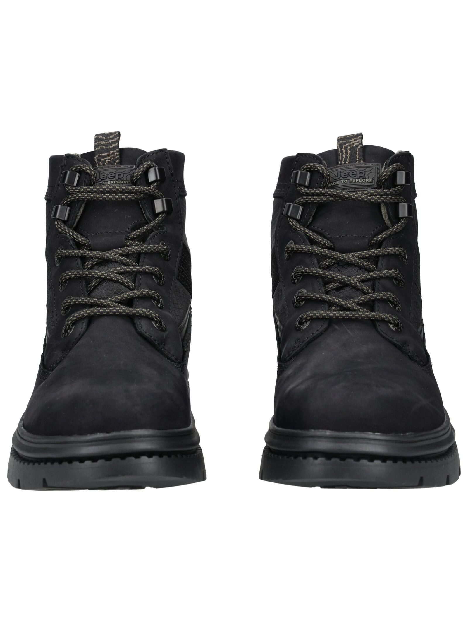 Jeep Jeep Stiefelette Leder/Textil Schnürstiefelette