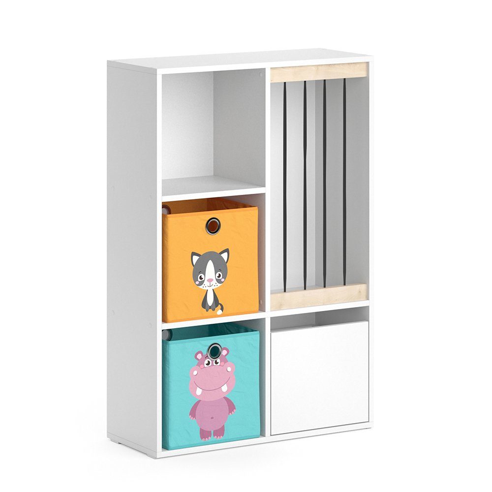 Vicco Bücherregal Luigi, Weiß, 72 x günstig online kaufen