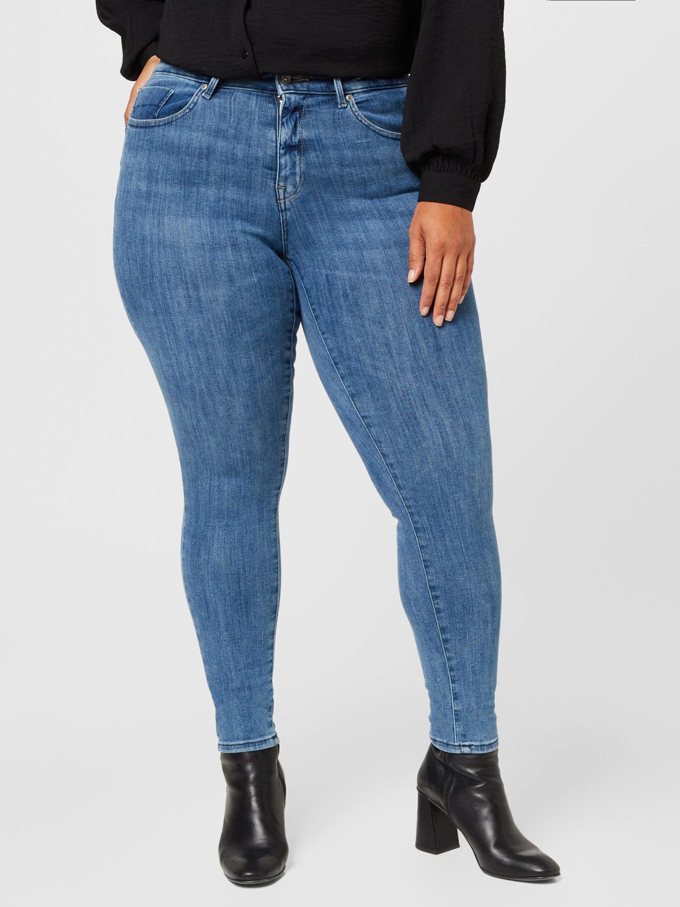 ONLY CARMAKOMA Skinny-fit-Jeans CARPower (1-tlg) Plain/ohne Details