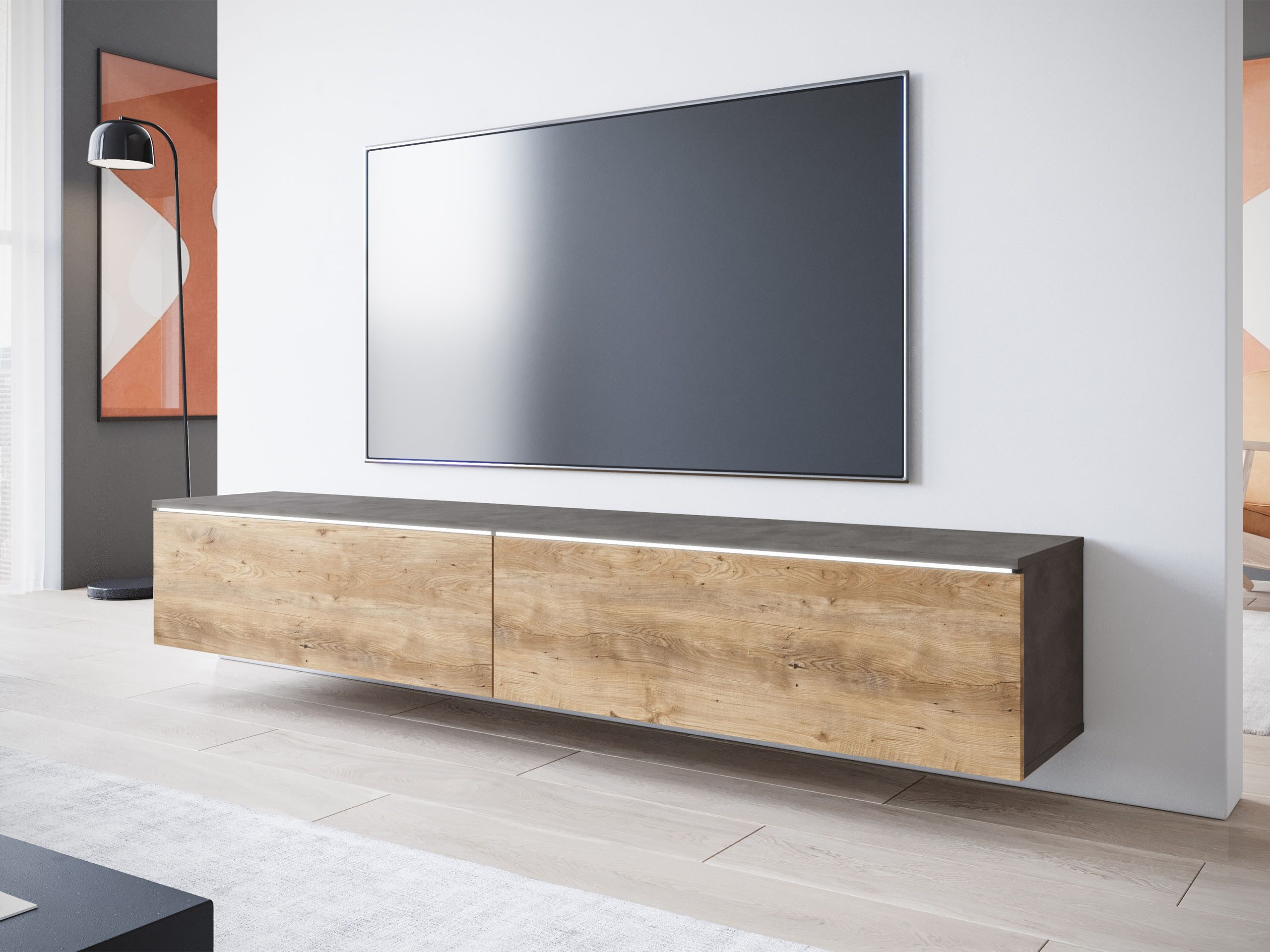 MIRJAN24 TV-Schrank D180 (mit zwei Klappen) günstig online kaufen