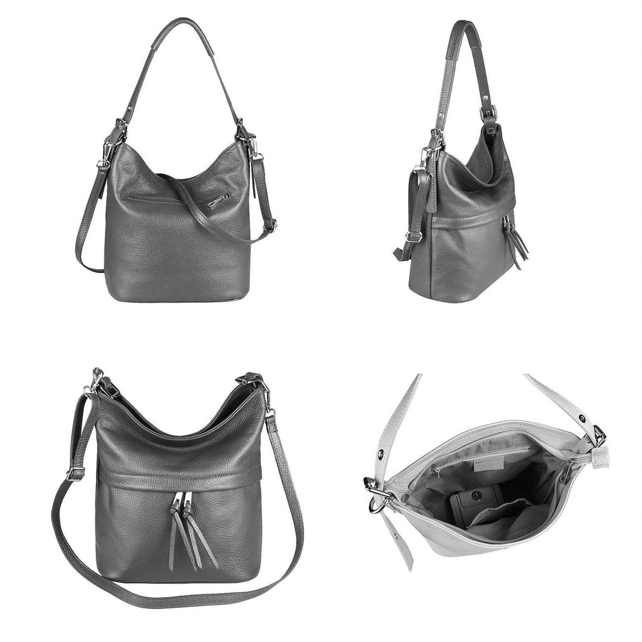 ITALYSHOP24 Schultertasche Made in Italy Damen günstig online kaufen