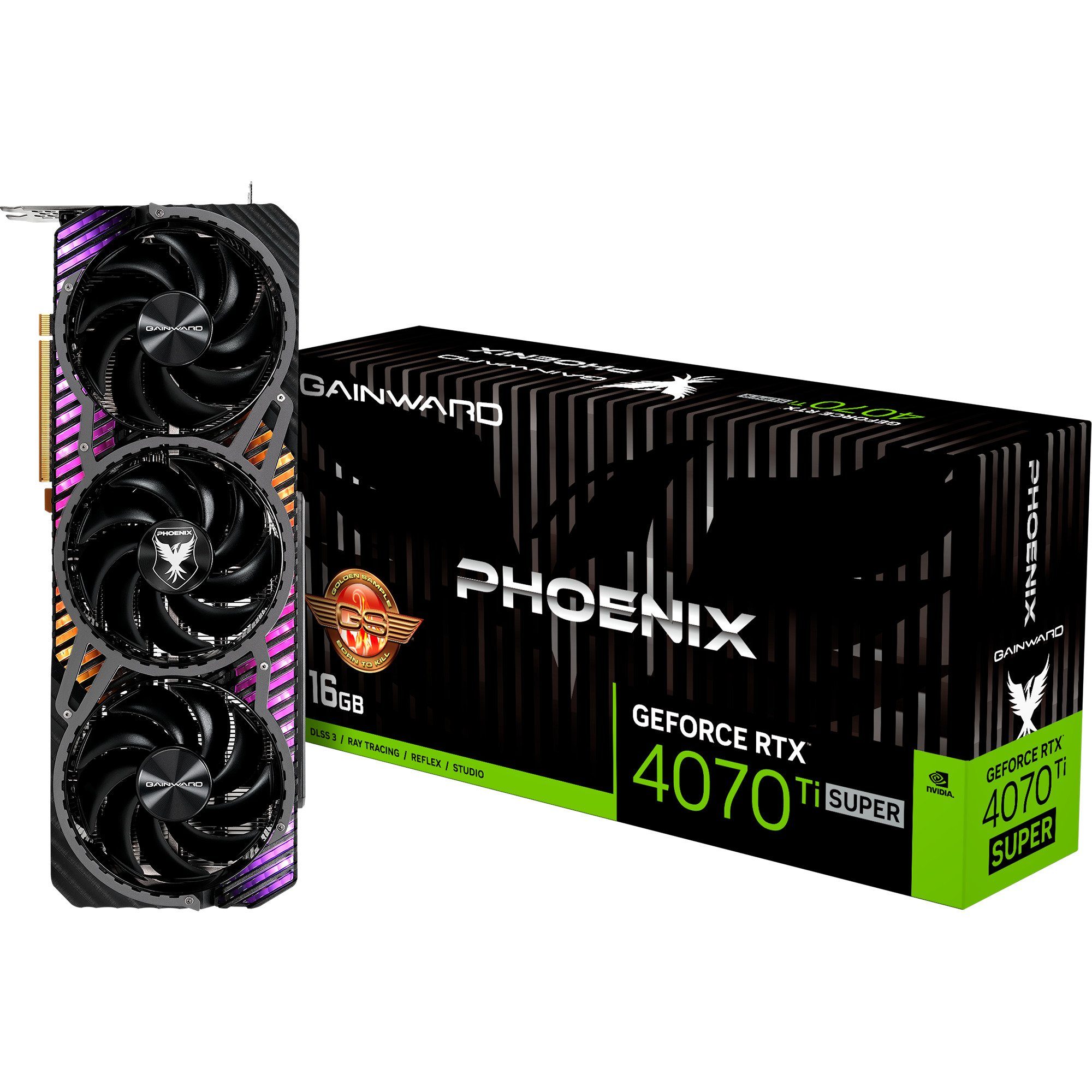 Gainward GeForce RTX 4070 Ti SUPER Phoenix GS Grafikkarte (16 GB)