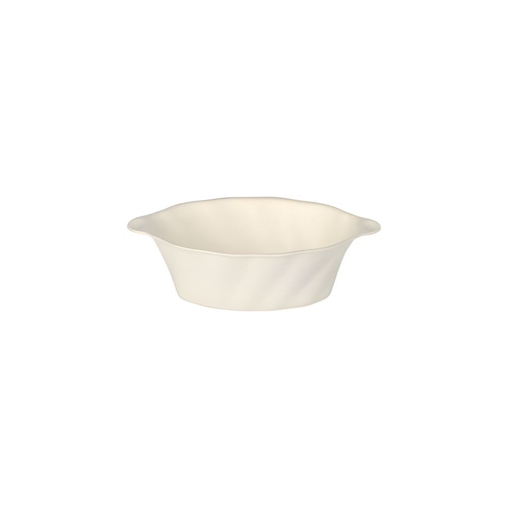 PAPSTAR Einwegschale 144 x Fingerfood - Schalen Zuckerrohr 40 ml 3 x 9,5 x 6 cm weiss Wave, Zuckerrohr
