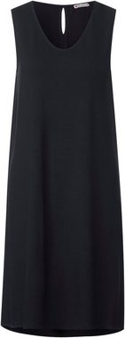 STREET ONE Jerseykleid mit abgerundetem V-Ausschnitt