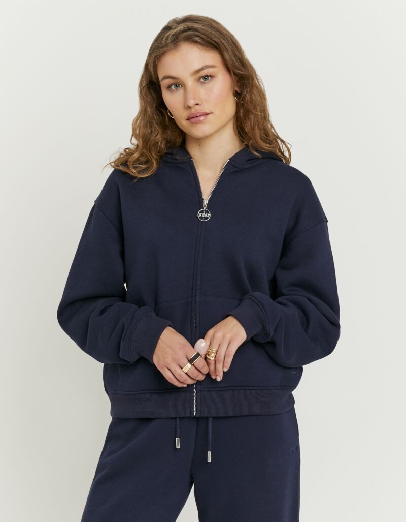 Tally Weijl Kapuzensweatjacke SSWCOSKIMA Baumwollmischung, bequem, mit Kapuze