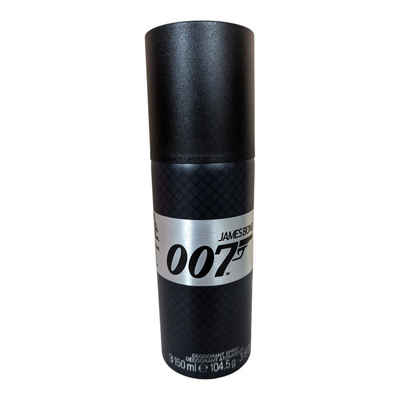 James Bond Deo-Spray James Bond 007 Deodorant Spray 150 ml for Men, Zuverlässiger Deo-Duft nicht nur beim Sport