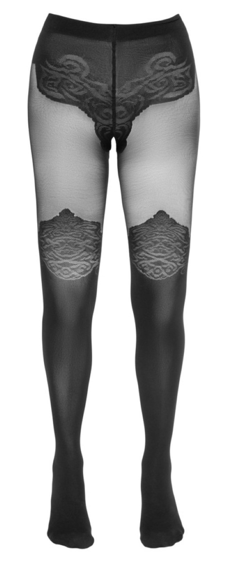 Cottelli LEGWEAR Ouvert Strumpfhose Cottelli LEGWEAR - Strumpfhose ouvert - (1,2,3,4,5