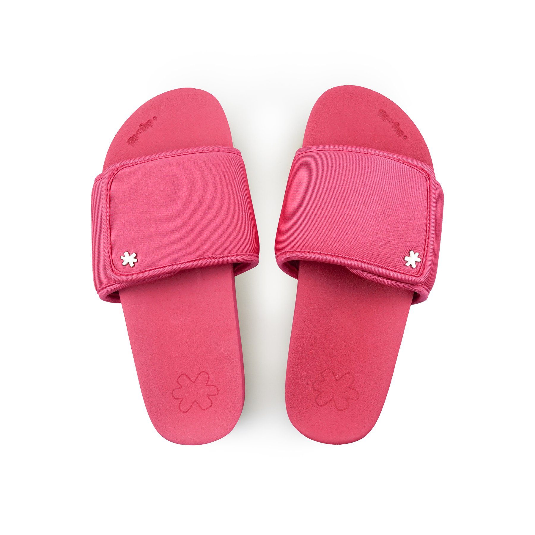 pool*velcro Sandale pink Flip Flop