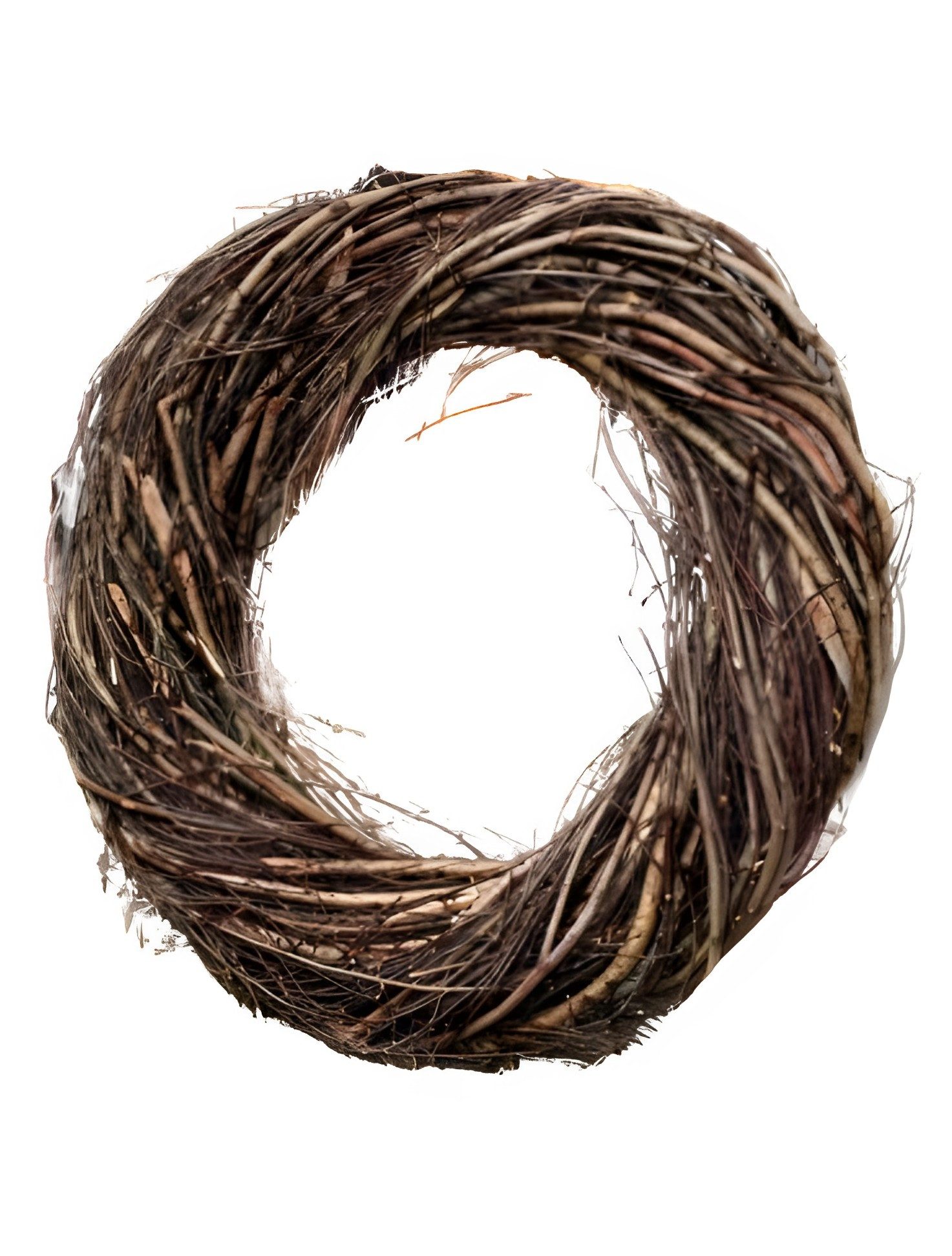 Dekoleidenschaft Dekokranz aus Reisig, groß, Ø 45 cm, braun, Reisigkranz, W günstig online kaufen