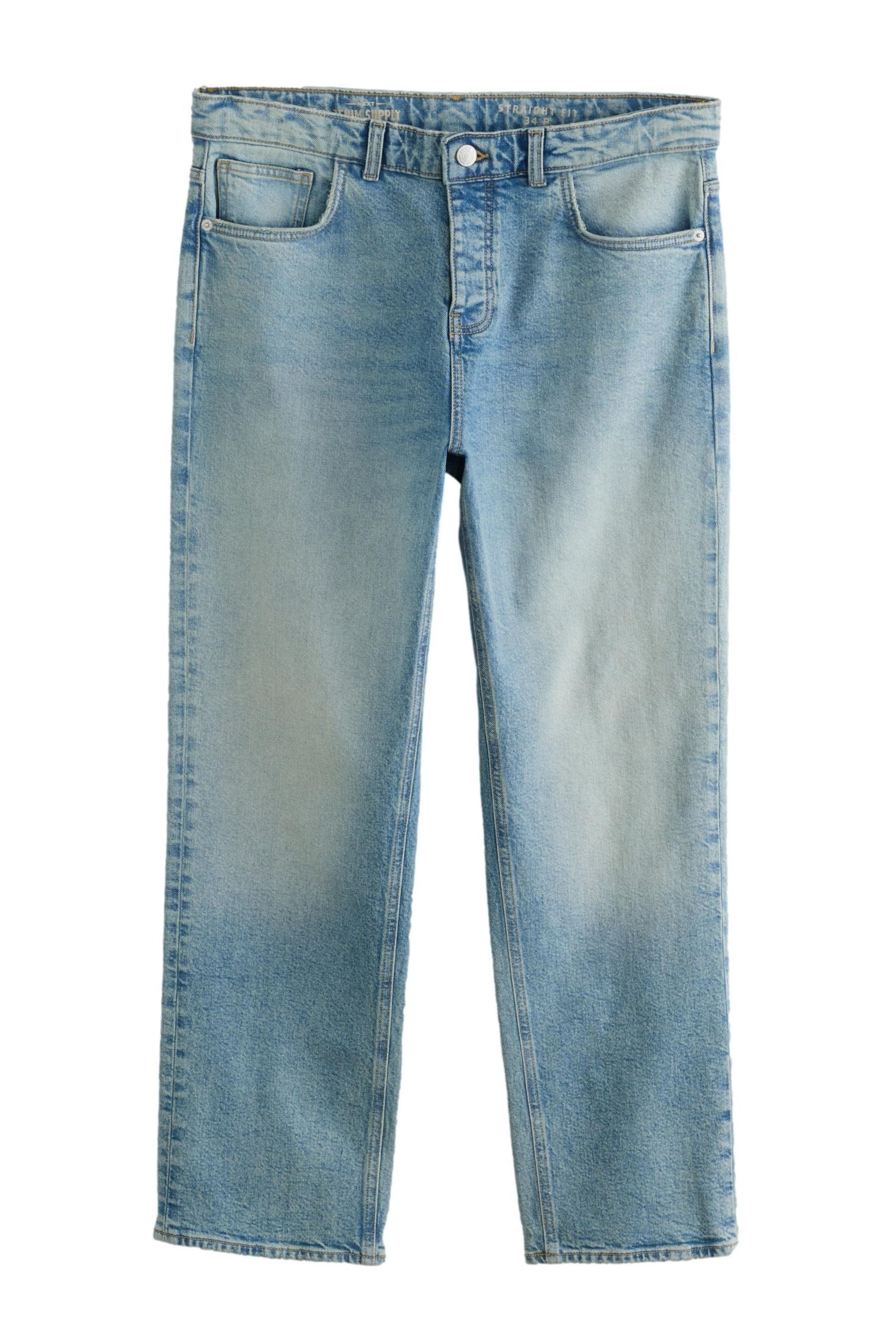Next Straight-Jeans Authentic Straight Fit Stretchjeans, Vintage-Look (1-tl günstig online kaufen