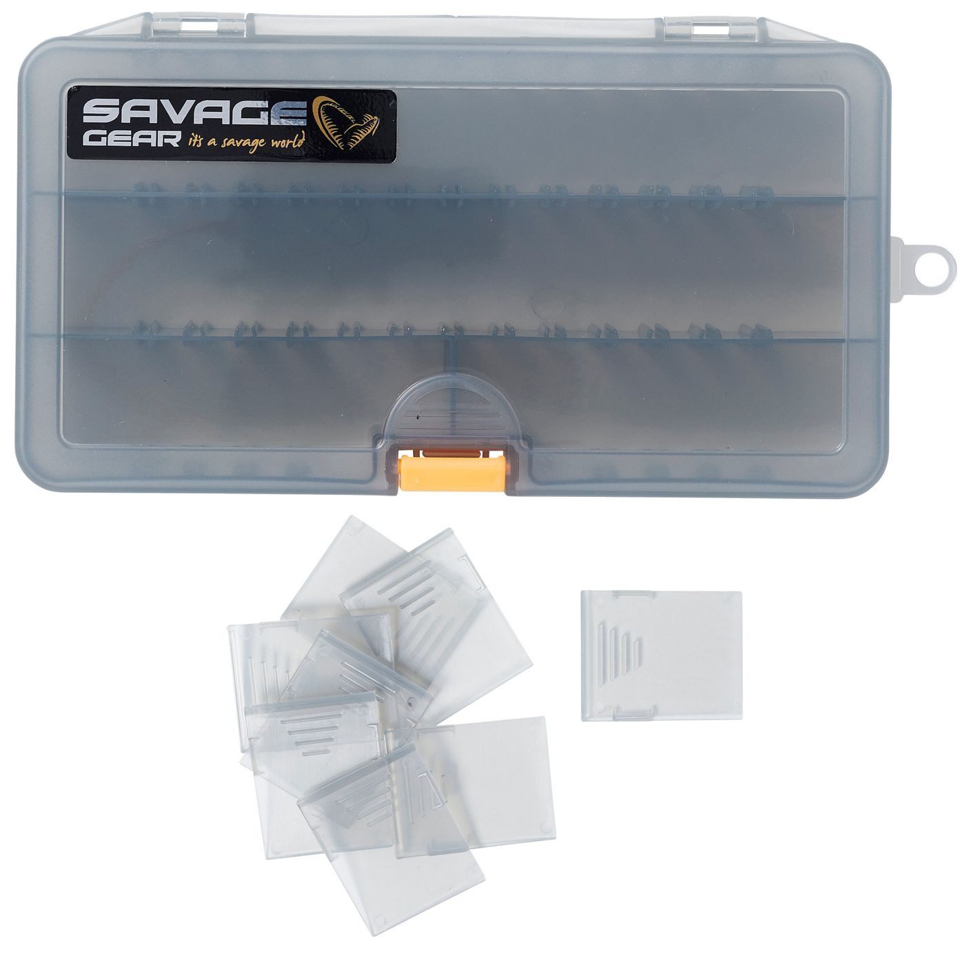 Angelkoffer Savage Gear Lurebox Smoke 21,4x11,8x4,5cm - Kunstköderbox