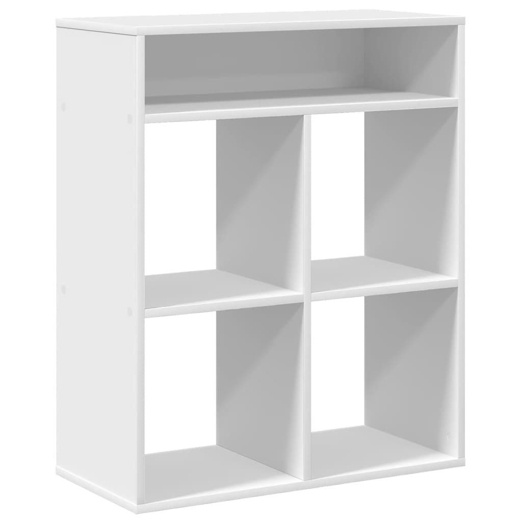Bücherregal Bücherregal Weiß 66x31x80 cm Holzwerkstoff