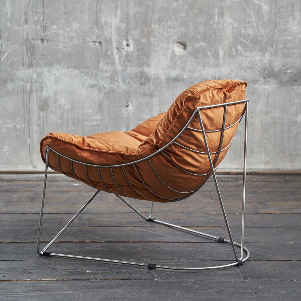 orange Sessel KAWOLA Farben OSCA, Relaxsessel verschiedene Stoff