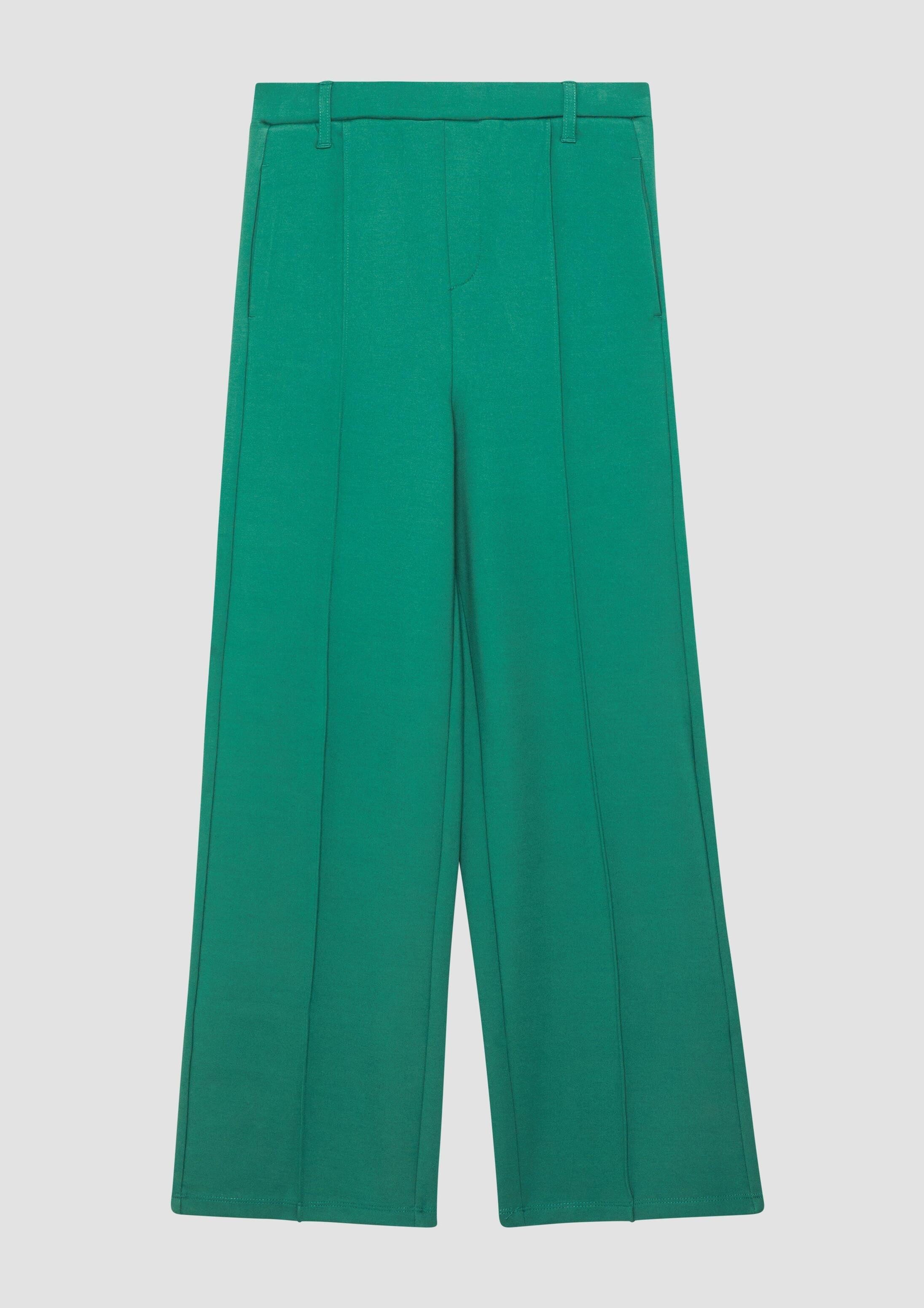 s.Oliver Chinos Leggings Wide Leg Hose aus Interlockjersey