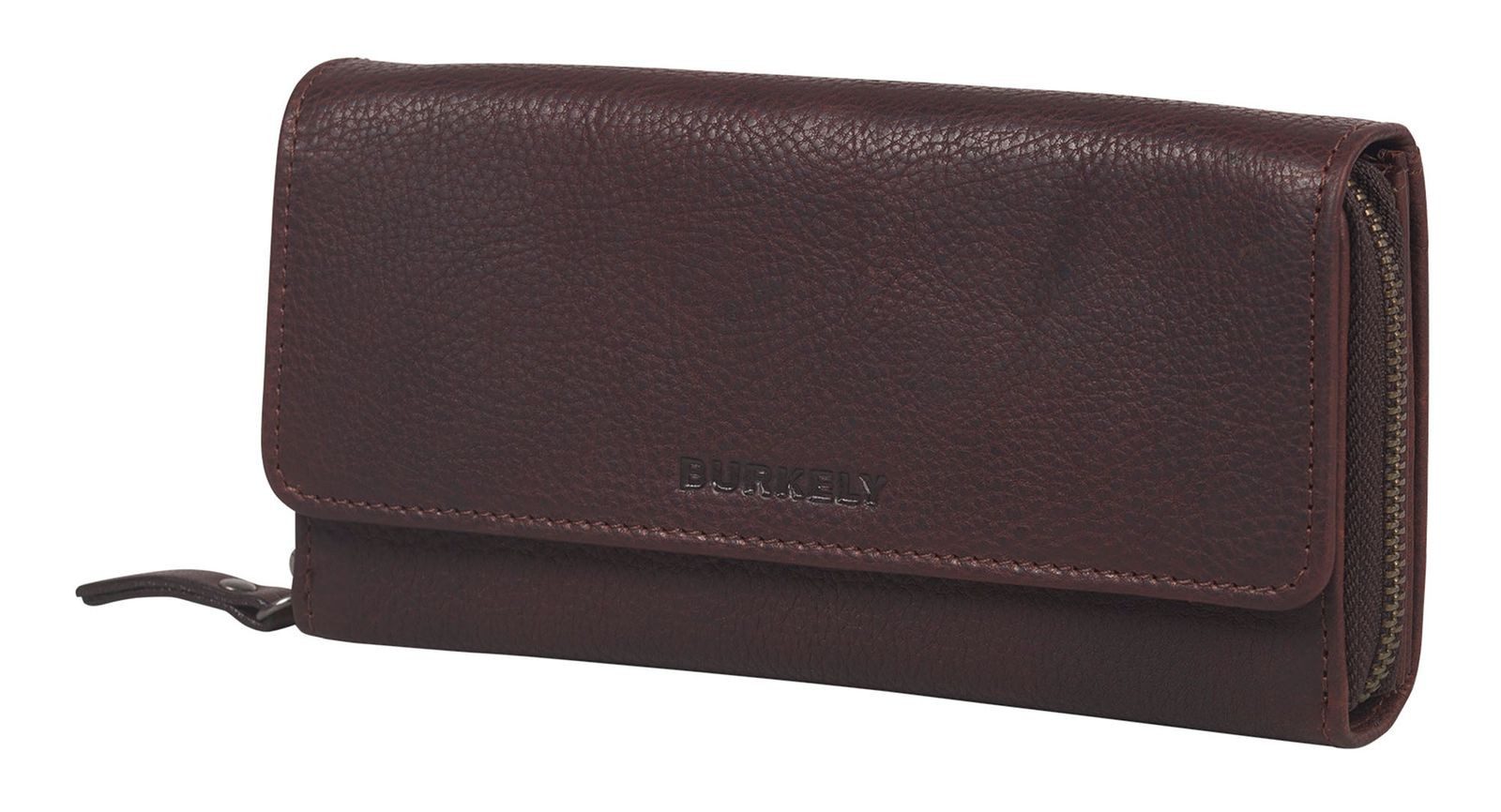 Burkely Geldbörse Purse, aus echtem Leder mit RFID-Blocker Schutz