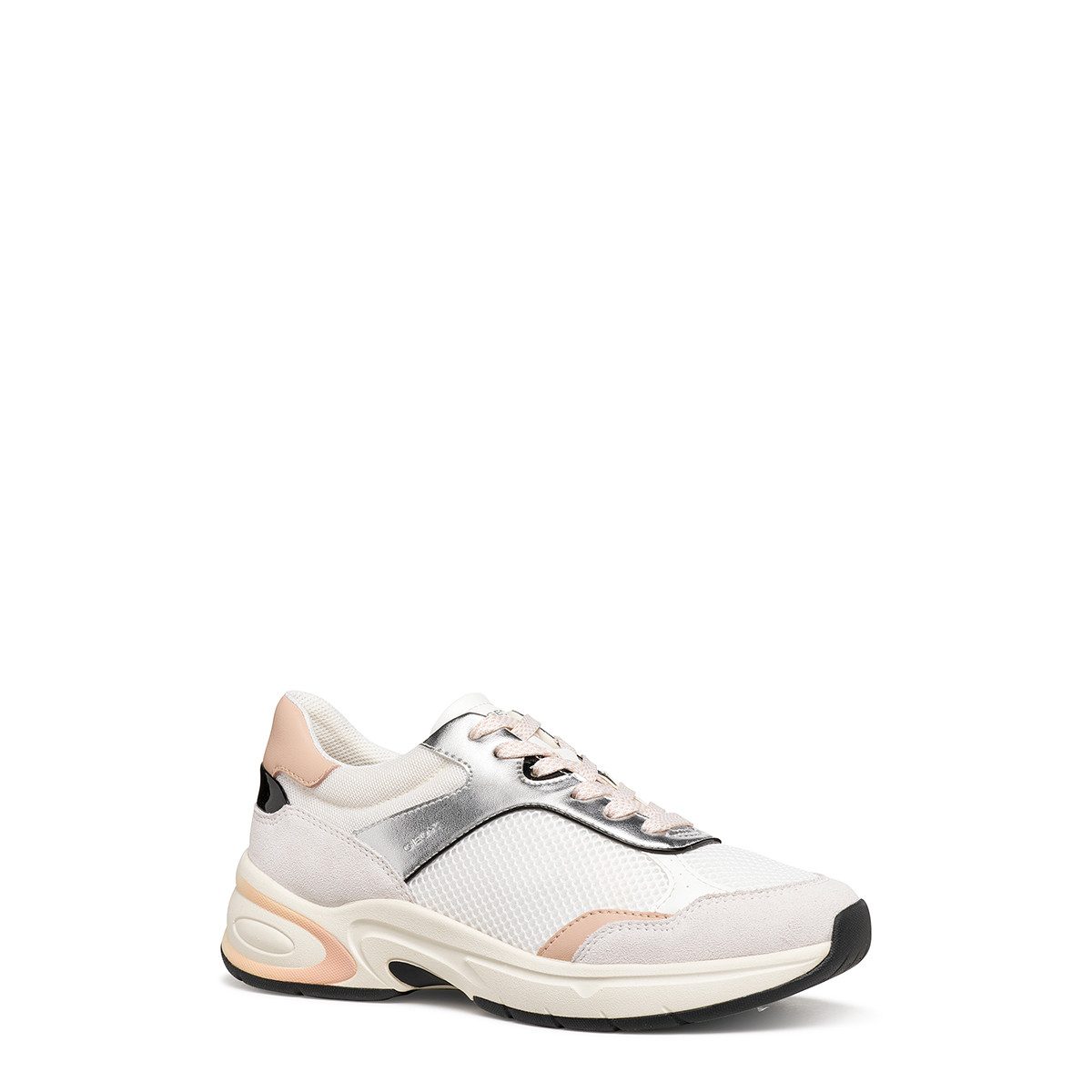 Geox GEOX ZARVIA, Sneaker, Weiß,kombiniert, Damen Sneaker