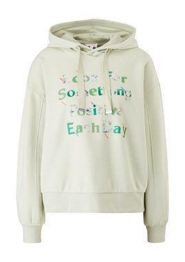 s.Oliver Sweatshirt Sweater mit Schriftzug