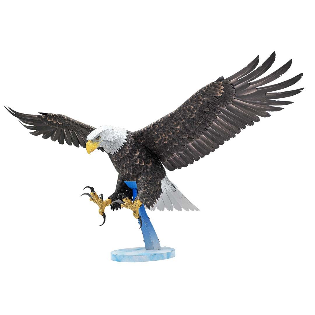 Invento Puzzle Metal Earth: Premium Series, Weißkopfseeadler - 3D Metall Puzzle, Puzzleteile