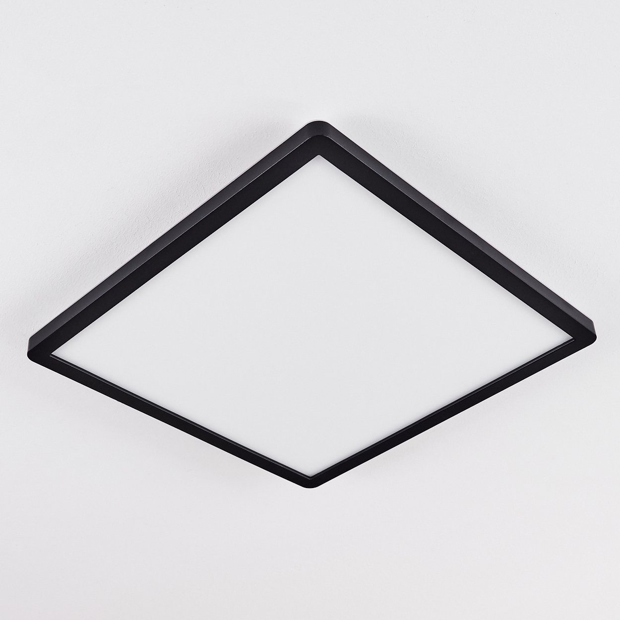 hofstein dimmbar Decken Zimmer schwarz/weiß Wohn Ess Panel Panel Schlaf LED Lampen