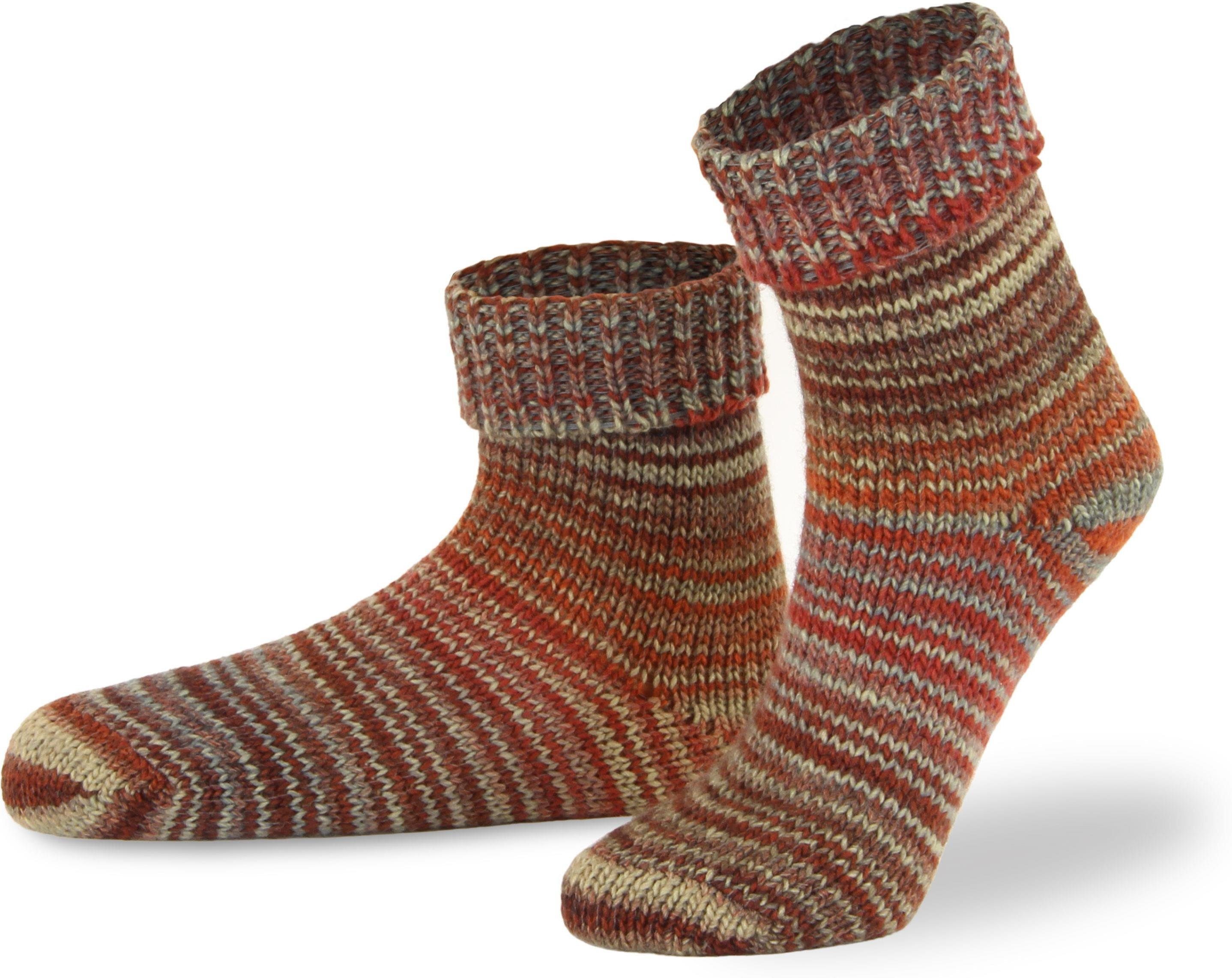 normani Thermosocken 2 Paar Skandinavische Wollsocken mit Umschlag (2 Paar) günstig online kaufen