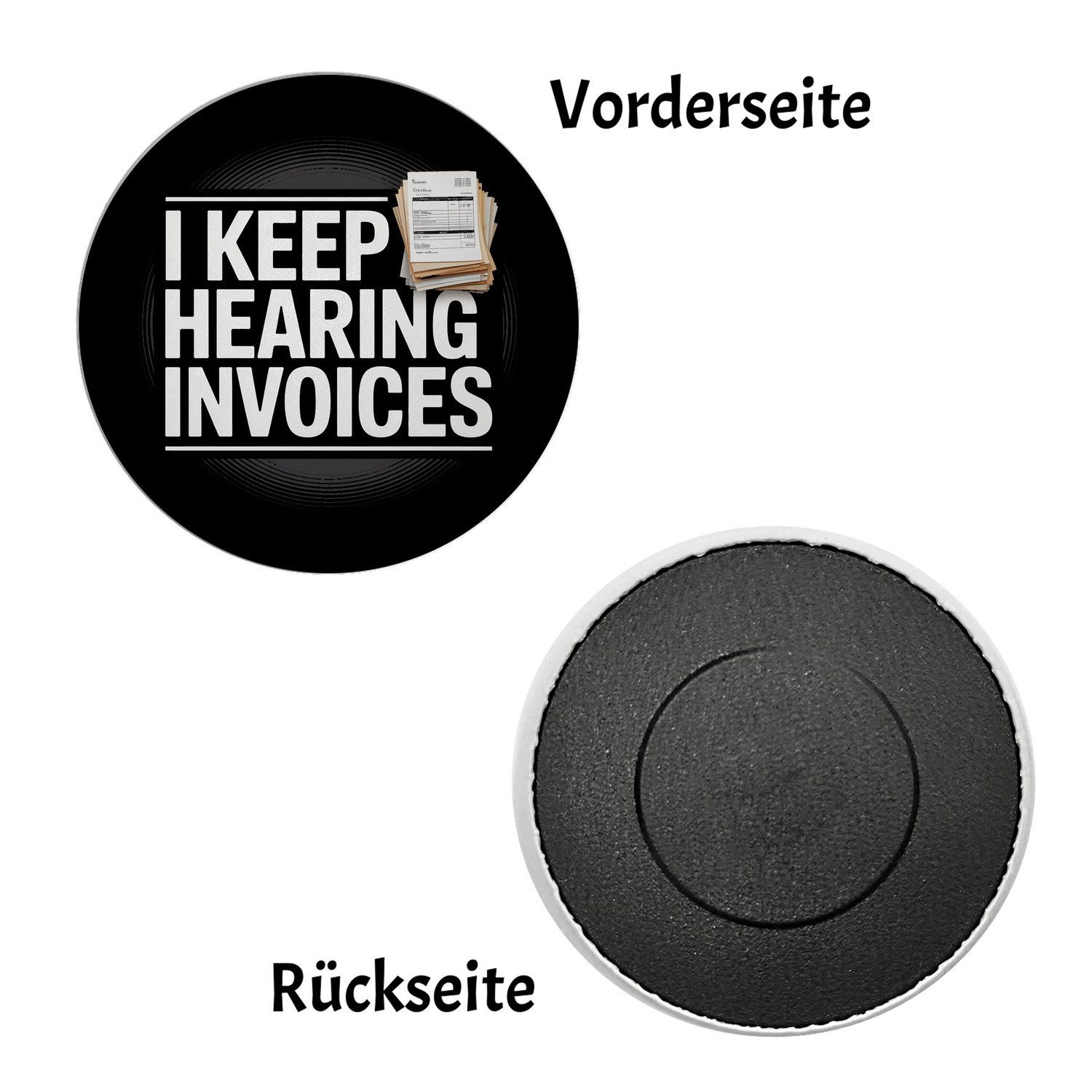 Thumbnail - speecheese Magnet Rechnungen Humor Magnet für Buchhalter Büro