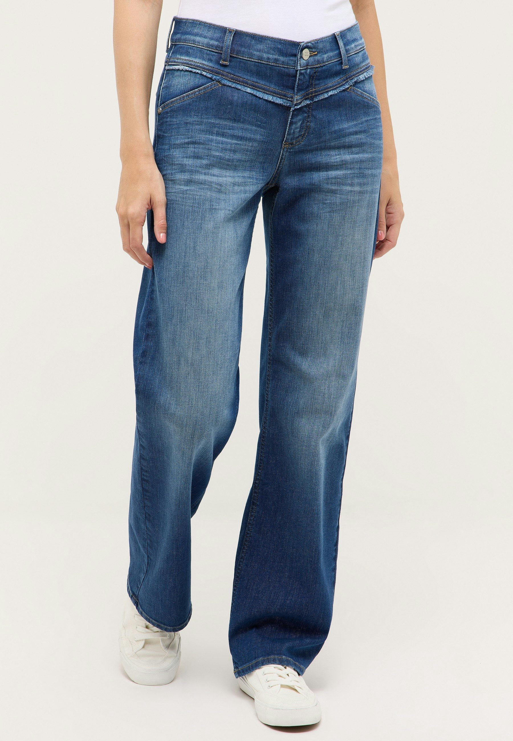 ANGELS Skinny-fit-Jeans LIZ MODERN FRINGE