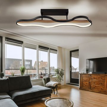 Globo LED Deckenleuchte, Deckenleuchte Deckenlampe LED Fernbedienung Dimmbar Wohnzimmerleuchte