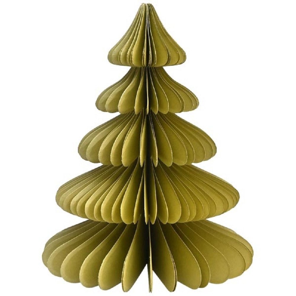 EXNER Dekoobjekt Exner TannenBaum PaperART, grün, Papier, 23x23x30 cm, 258958