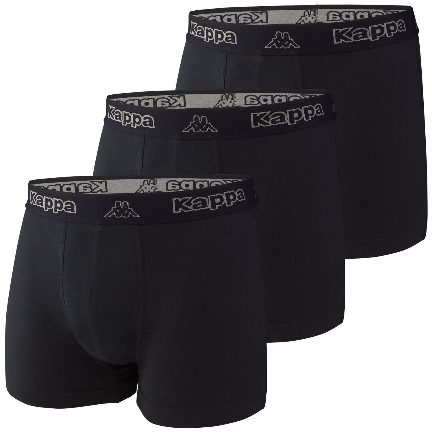 Kappa Boxershorts »Basic« (3-St) mit Logo-Bund, ohne Eingriff, im 3er Pack  online kaufen | OTTO