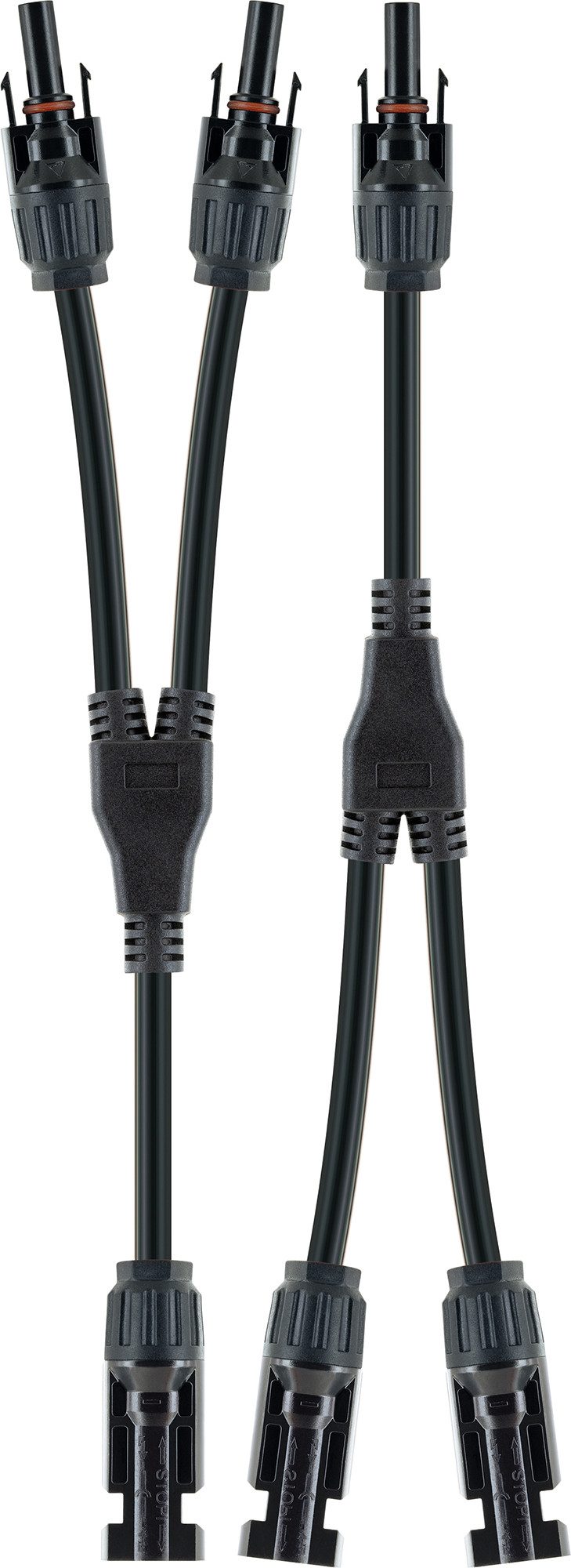 Schwaiger SOMC4212 Solarkabel, Solarstecker, (20 cm), IP67